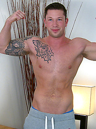 Straight & Tall Hunk James Shows off His Hairy Body